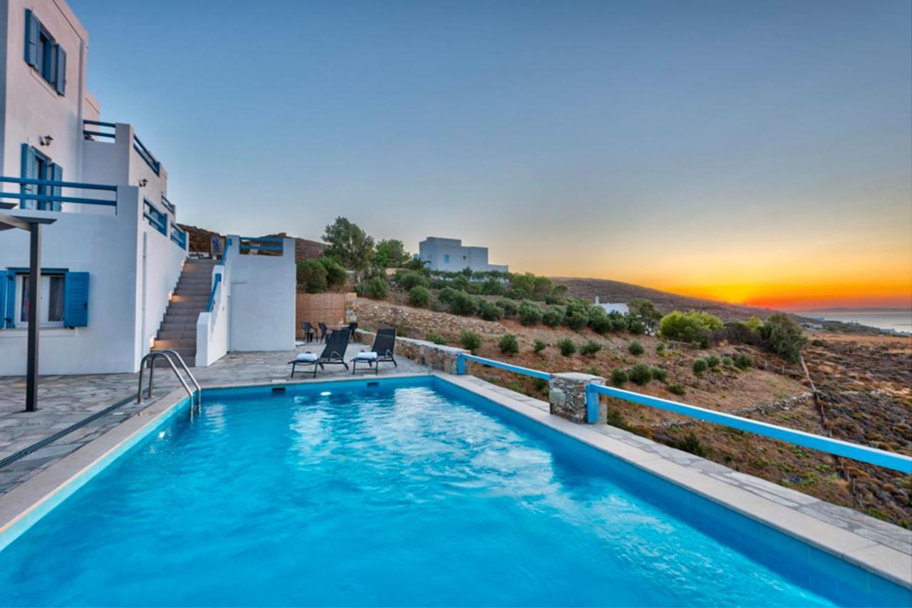 Villa Oceania House With Sea View à Posidhonía Extérieur photo