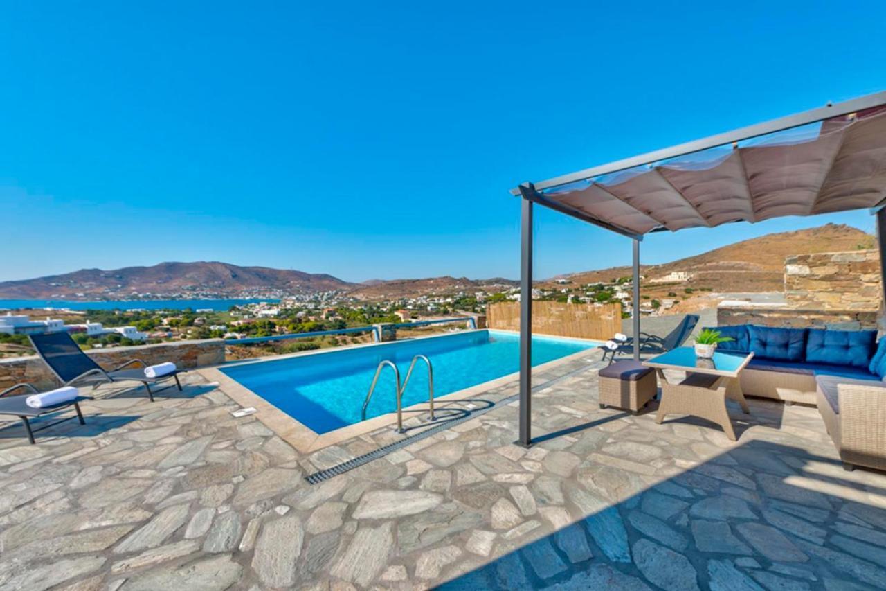 Villa Oceania House With Sea View à Posidhonía Extérieur photo