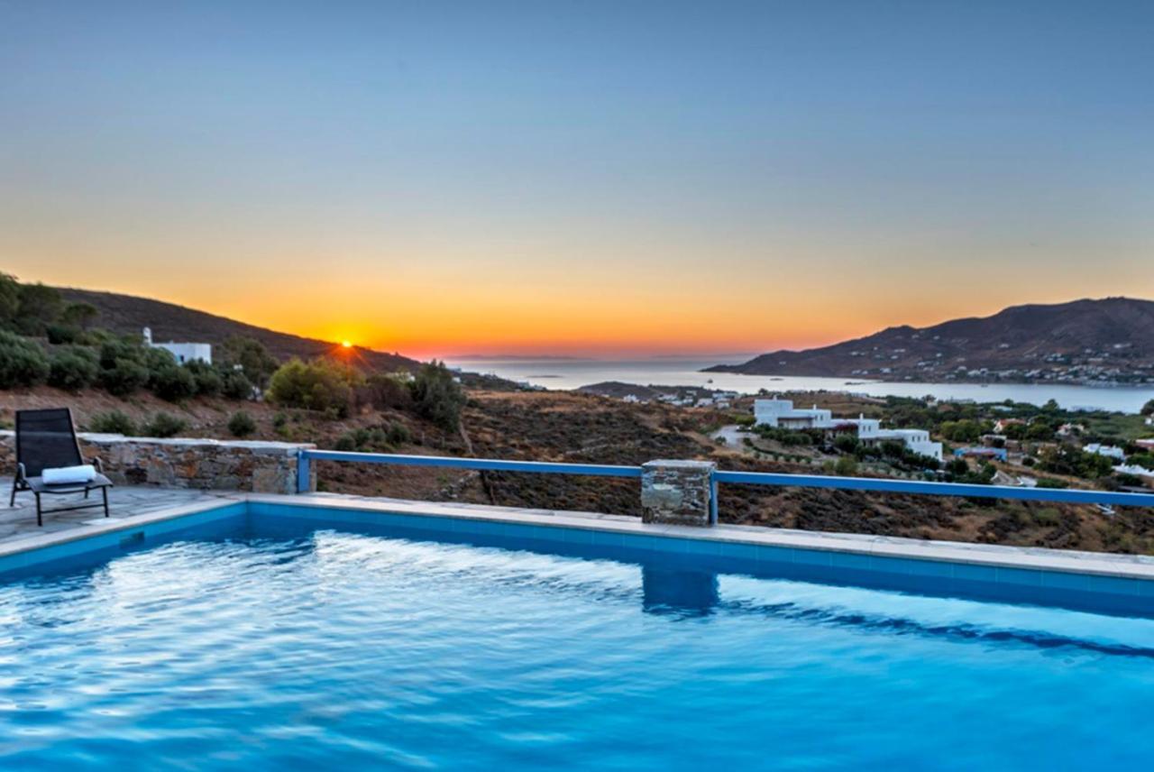 Villa Oceania House With Sea View à Posidhonía Extérieur photo