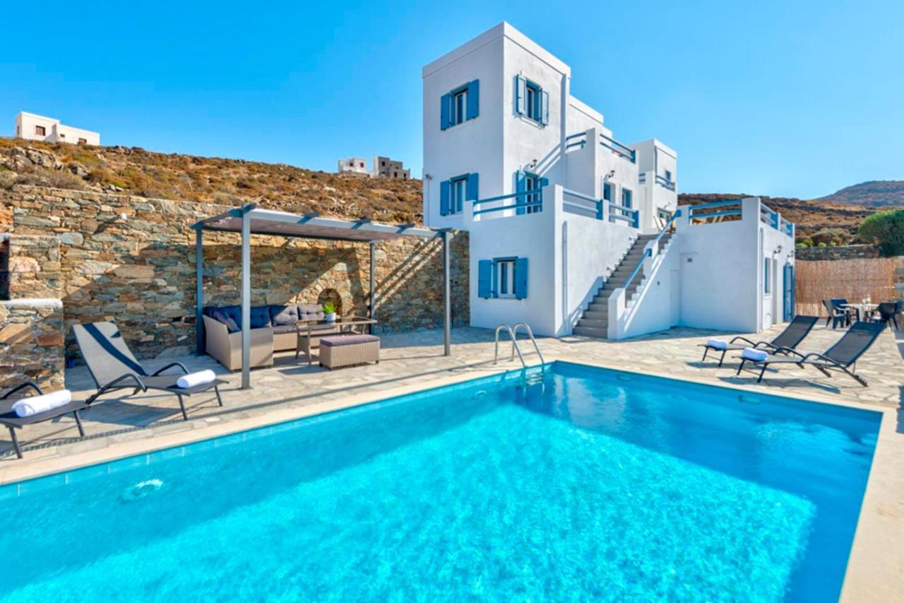 Villa Oceania House With Sea View à Posidhonía Extérieur photo