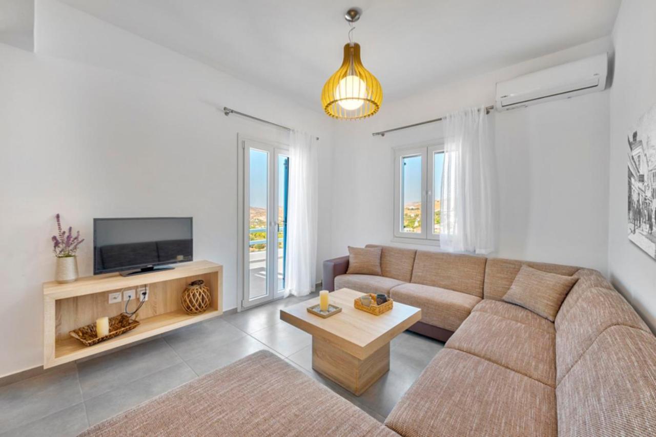 Villa Oceania House With Sea View à Posidhonía Extérieur photo