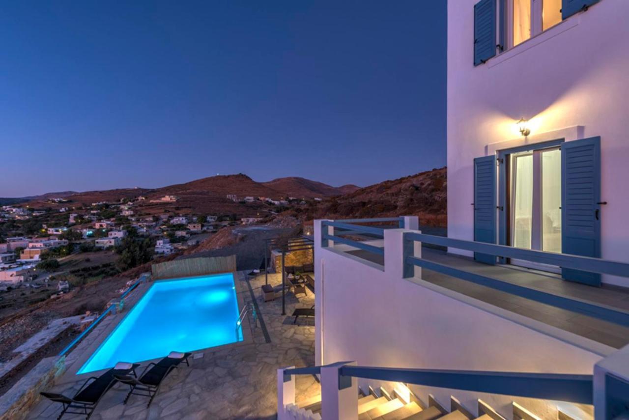 Villa Oceania House With Sea View à Posidhonía Extérieur photo