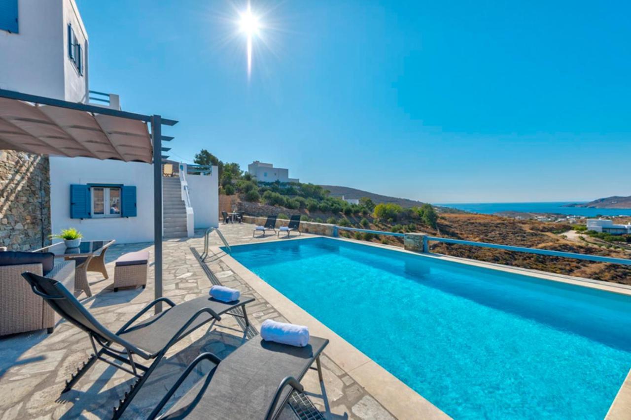 Villa Oceania House With Sea View à Posidhonía Extérieur photo