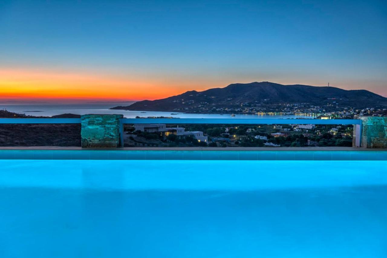 Villa Oceania House With Sea View à Posidhonía Extérieur photo