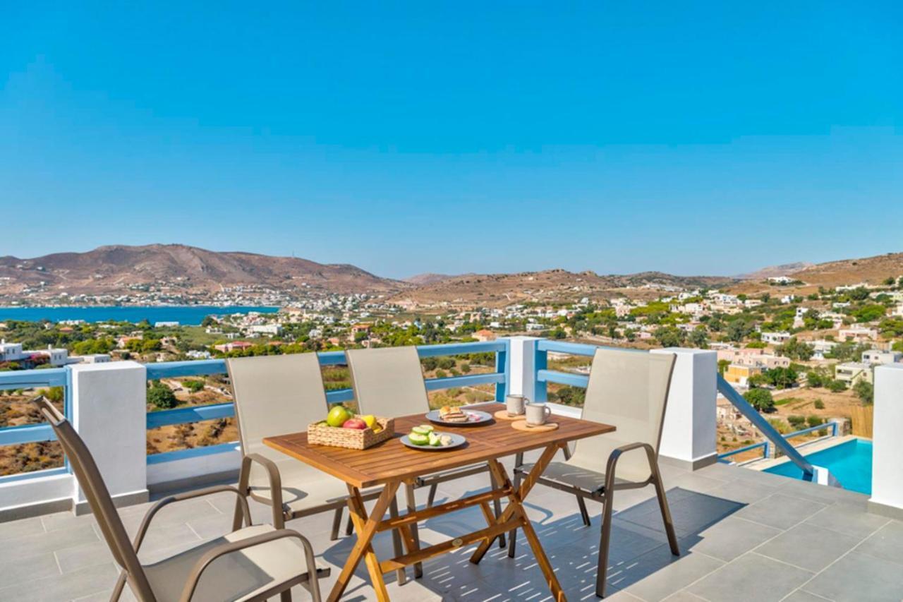 Villa Oceania House With Sea View à Posidhonía Extérieur photo