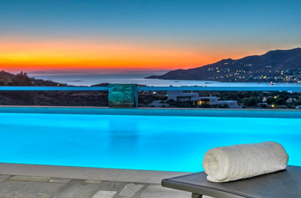 Villa Oceania House With Sea View à Posidhonía Extérieur photo